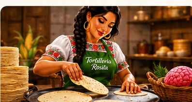 Tradición de tortillas hechas a mano
